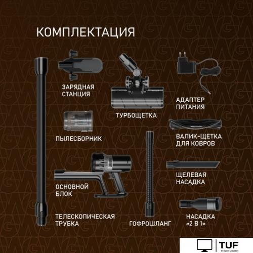 Пылесос Weissgauff V12 BLDC 400 Nero Turbo