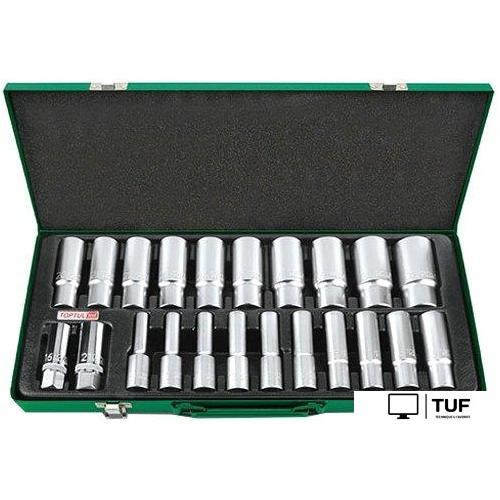 Набор трещотка с головками Toptul GAAD2202 (22 предмета)