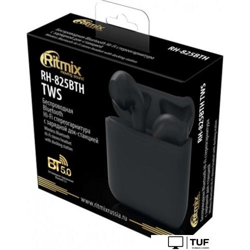 Наушники Ritmix RH-825BTH TWS (черный)