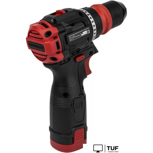 Дрель-шуруповерт ELITECH CD 16UL2 E2201.078.01 (с 2-мя АКБ, кейс)