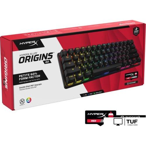 Клавиатура HyperX Alloy Origins 60