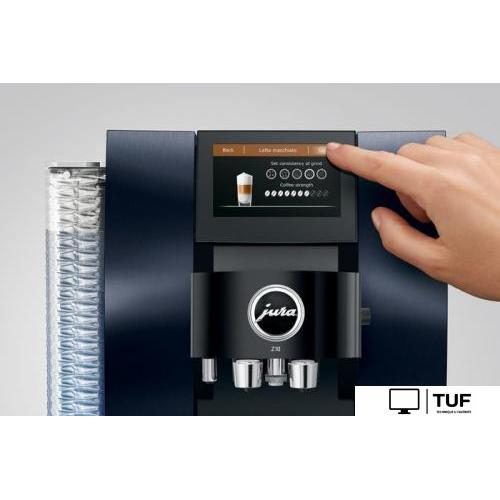 Кофемашина JURA Z10 Aluminium Midnight Blue EA 15655