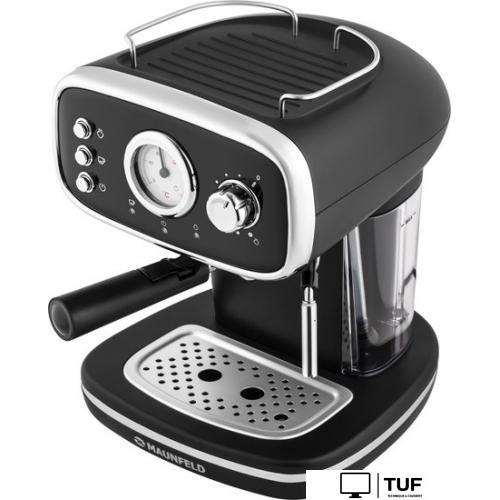 Рожковая кофеварка MAUNFELD MF-736BK