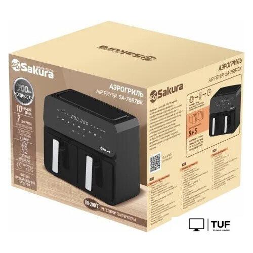 Аэрогриль (аэрофритюрница) Sakura SA-7687BK
