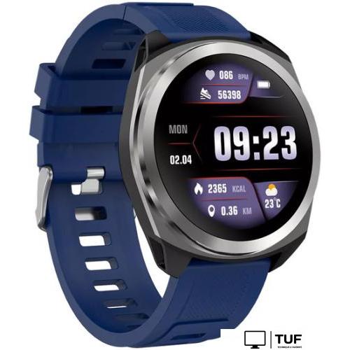 Умные часы Canyon Maverick SW-83 (серебристый/синий)