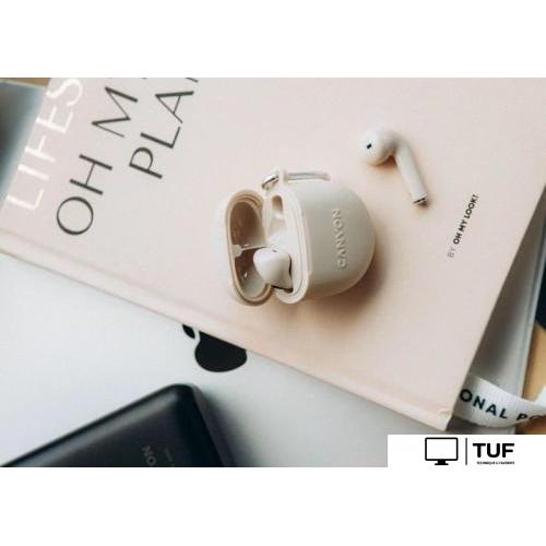 Наушники Canyon TWS-6 (бежевый)