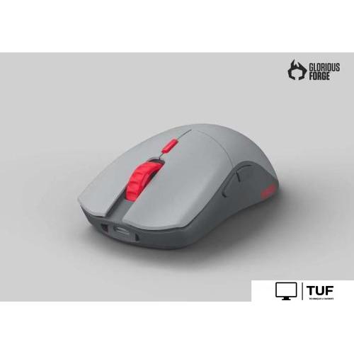 Игровая мышь Glorious Series One Pro (серый/красный)