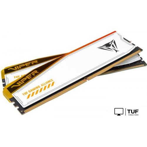 Оперативная память Patriot Viper Elite 5 RGB TUF Gaming Alliance 2x24ГБ DDR5 6600 МГц PVER548G66C34KT