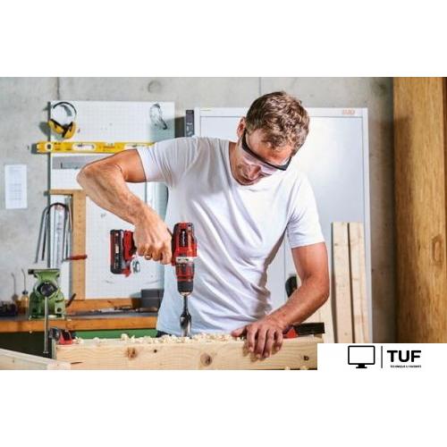 Дрель-шуруповерт Einhell TE-CD 18/40 Li 4513910 (с 2-мя АКБ, кейс)