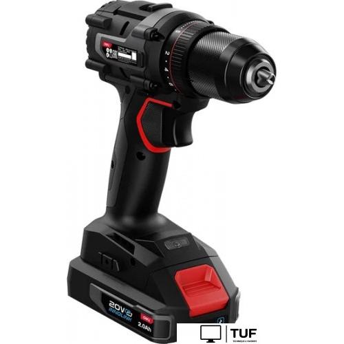 Дрель-шуруповерт Deli EDE-DZ20-2D2 (с 2-мя АКБ)