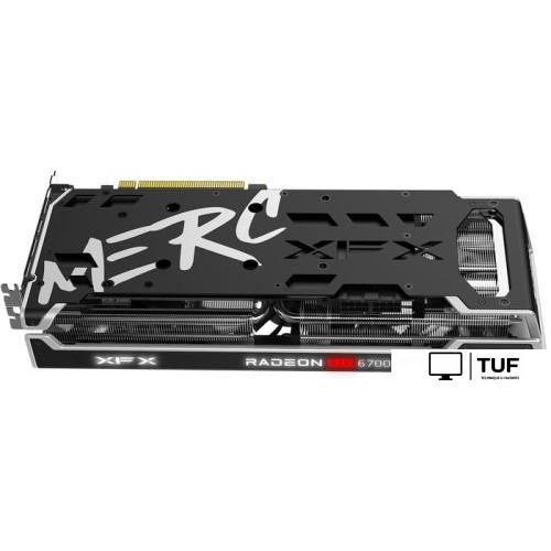 Видеокарта XFX Speedster MERC 319 Radeon RX 6700 XT Black 12GB GDDR6