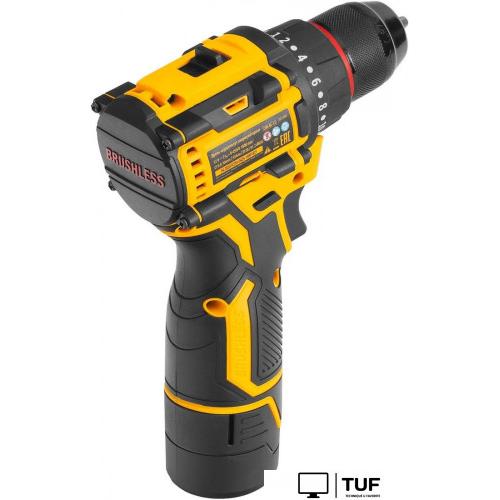 Дрель-шуруповерт Denzel CDH-BL-12 (с 1-им АКБ, кейс)