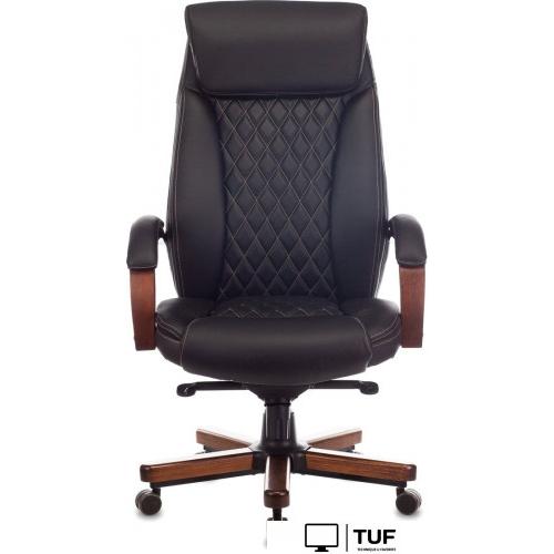 Офисное кресло Бюрократ T-9924WALNUT (черный)