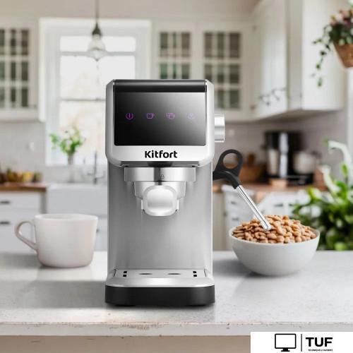 Рожковая кофеварка Kitfort KT-7419