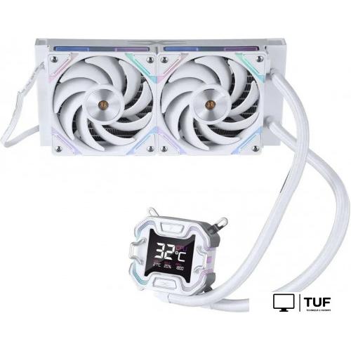 Система жидкостного охлаждения для процессора 1stPlayer X-240E (белый)