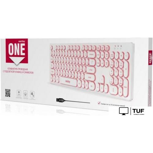 Клавиатура SmartBuy One 328 (белый)