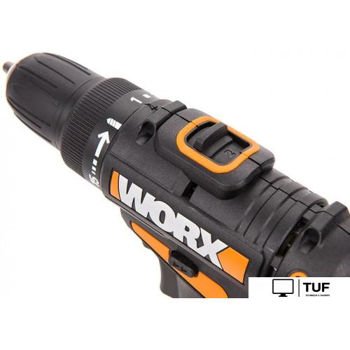 Дрель-шуруповерт Worx WX101.2 (с 1-м АКБ, кейс)
