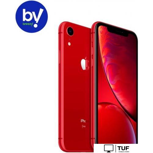 Смартфон Apple iPhone XR 64GB Восстановленный by Breezy, грейд B (PRODUCT)RED