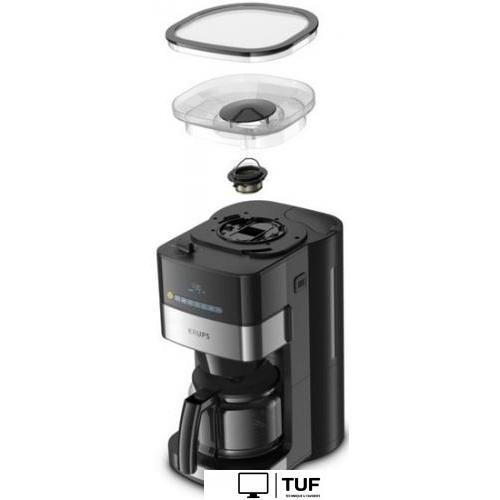 Капельная кофеварка Krups Grind Aroma KM832810