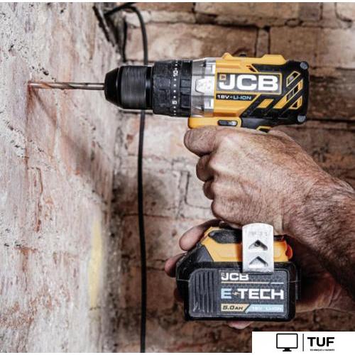 Ударная дрель-шуруповерт JCB 18BLCD-B-E (без АКБ)