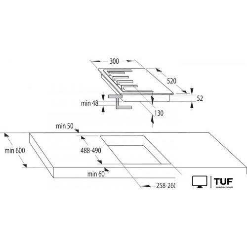 Варочная панель Gorenje GC321B