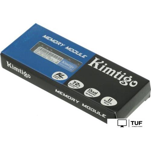 Оперативная память Kimtigo 4ГБ DDR4 SODIMM 2666 МГц KMKS4G8582666