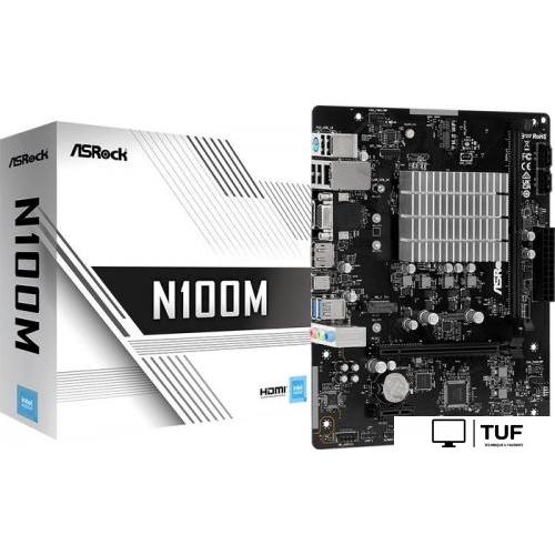 Материнская плата ASRock N100M