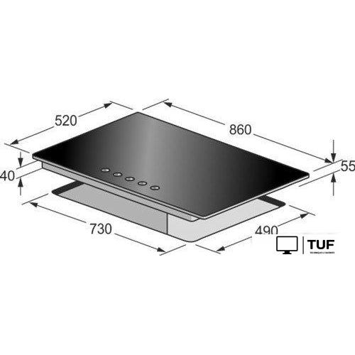 Варочная панель Kaiser KCG 9386 Turbo