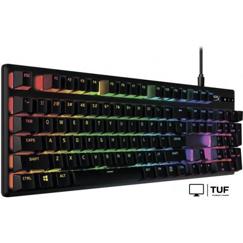 Клавиатура HyperX Alloy Origins PBT (HyperX Aqua, нет кириллицы)