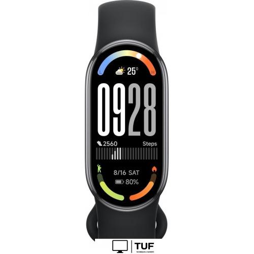 Фитнес-браслет Xiaomi Smart Band 10 M2459B1 (черный, с черным силиконовым ремешком, международная версия)