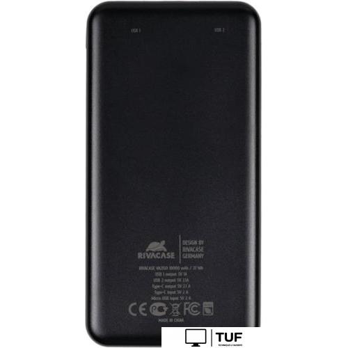 Внешний аккумулятор Rivacase VA2150 10000mAh (черный)