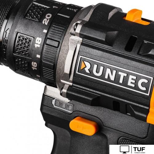 Ударная дрель-шуруповерт Runtec RT-ID124 (с 2-мя АКБ, сумка)