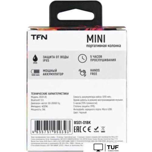 Беспроводная колонка TFN Mini (черный)