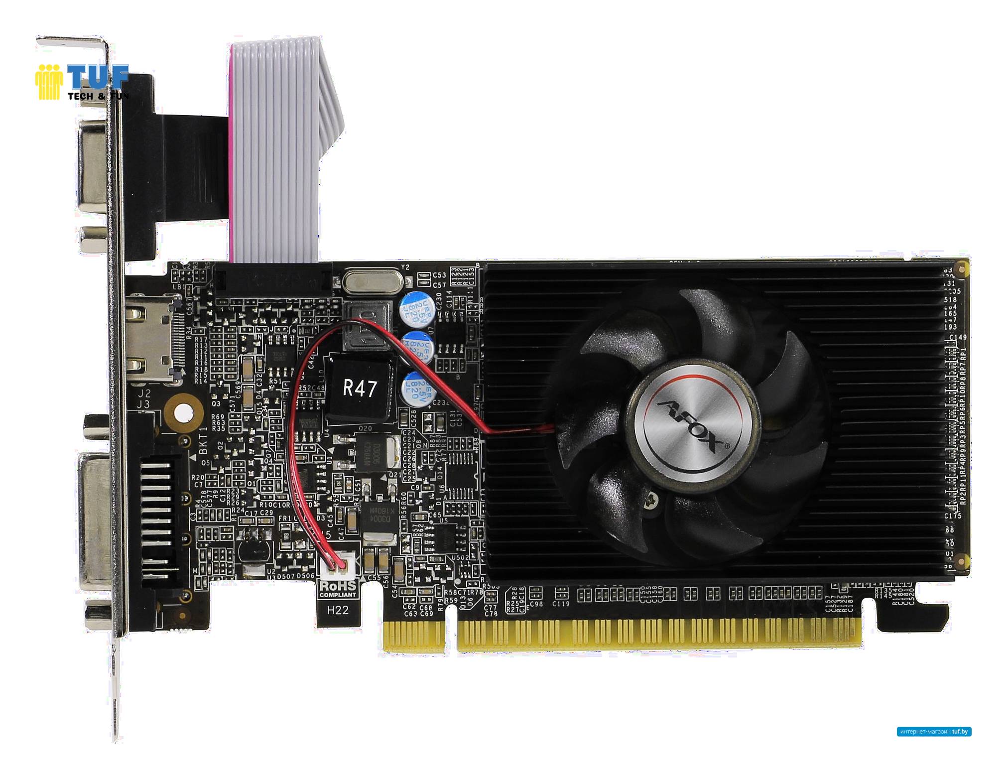 Видеокарта AFOX GeForce GT 610 2GB DDR3 AF610-2048D3L7-V5