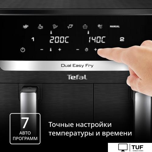 Аэрогриль (аэрофритюрница) Tefal Dual Easy Fry EY9428E0