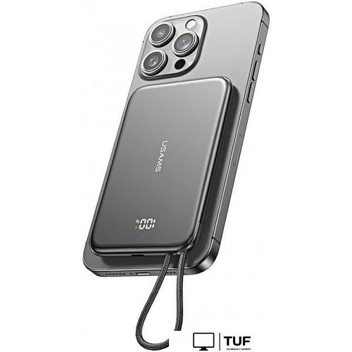 Внешний аккумулятор Usams CD227 5000mAh (темно-серый)