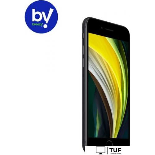 Смартфон Apple iPhone SE 64GB Восстановленный by Breezy, грейд A (черный)