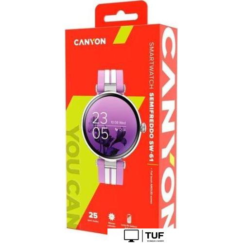 Умные часы Canyon Semifreddo SW-61 (лаванда)