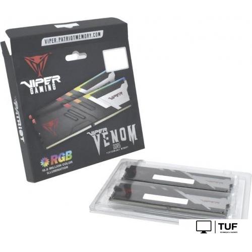 Оперативная память Patriot Viper Venom RGB 2x16ГБ DDR5 6000 МГц PVVR532G600C30K
