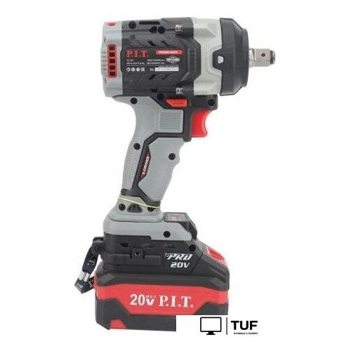Гайковерт P.I.T. PIW20H-600A/2 (с 2-мя АКБ, кейс)