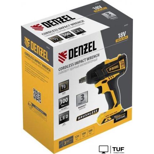 Гайковерт Denzel CIW-IB-300-0 26502 (без АКБ)