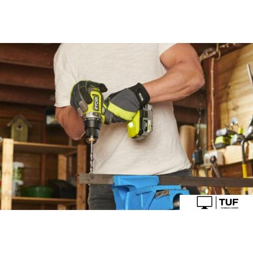 Ударная дрель-шуруповерт Ryobi RPD18-2C42S 5133005525 (с 2-мя АКБ 2 Ач+4 Ач, сумка)