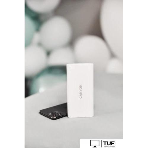 Внешний аккумулятор Canyon PB-106 10000mAh (белый)
