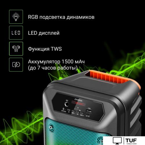 Беспроводная колонка Digma D-MC1705