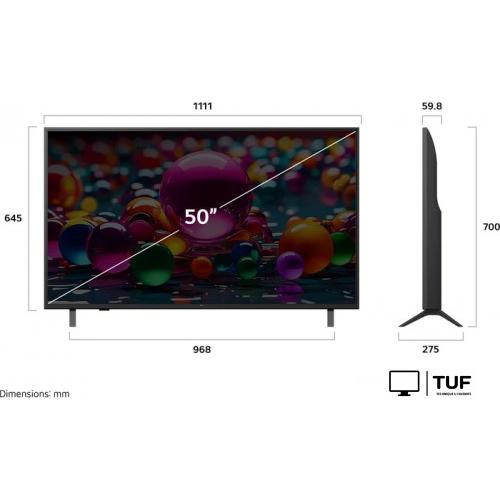 Телевизор LG UHD AI UA75 50UA75009LA