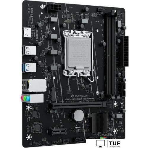 Материнская плата Maxsun Challenger H610M-H V1