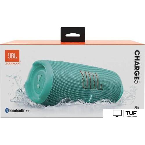 Беспроводная колонка JBL Charge 5 (бирюзовый)