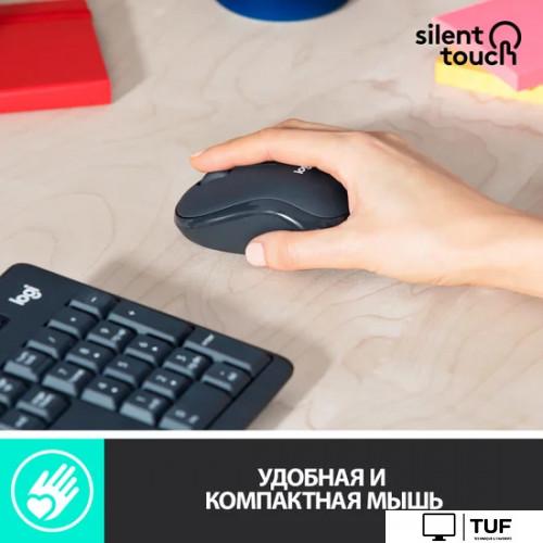 Офисный набор Logitech MK295 Silent Wireless Combo 920-009807 (графитовый)