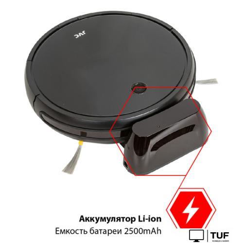 Робот-пылесос JVC JH-VR510 (черный)