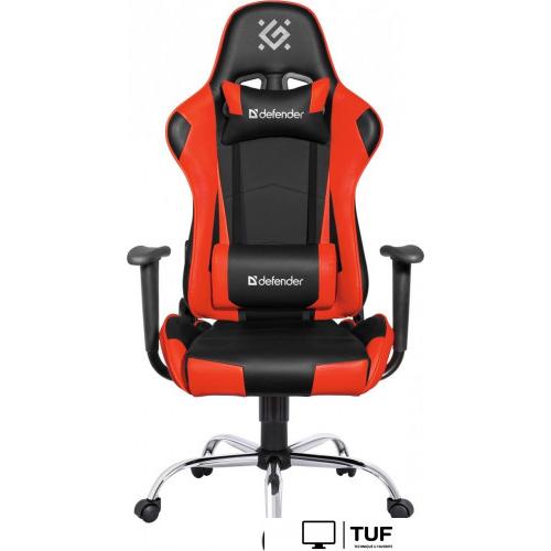 Игровое (геймерское) кресло Defender Azgard (черный/красный)